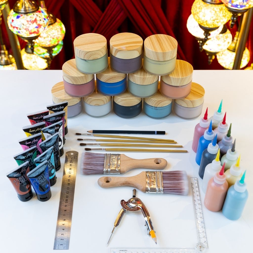 「台北」土耳其陶盤繪畫手作體驗